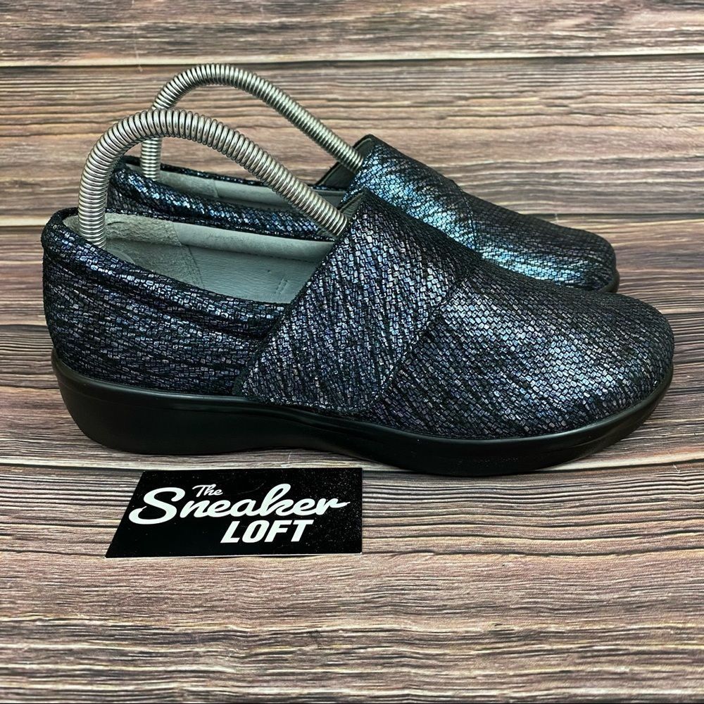 Alegria Lauren Leather Slip On Womens Shoes‎